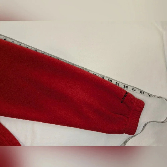 NFL Atlanta Falcons football pullover fleece, red/black, 1/4 zip , size M - Picture 10 of 10